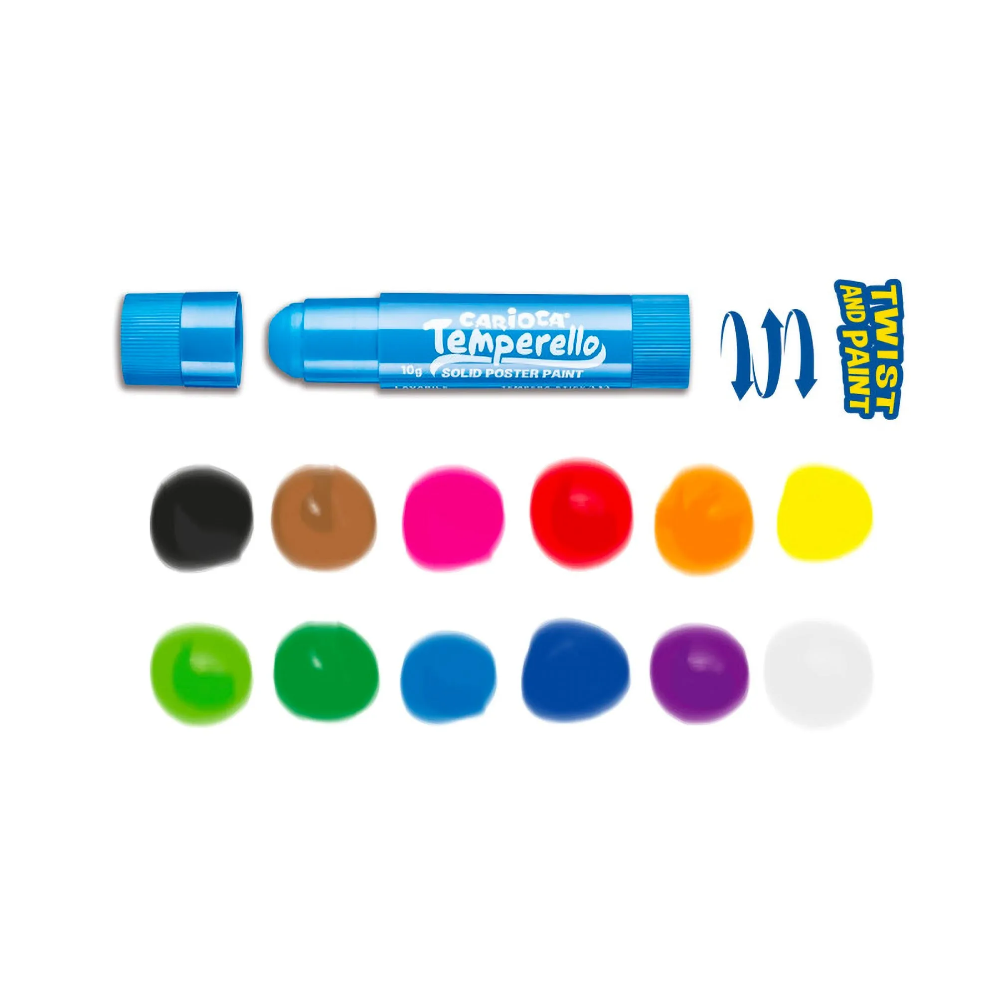 12-Pack Temperello Poster Paint Sticks
