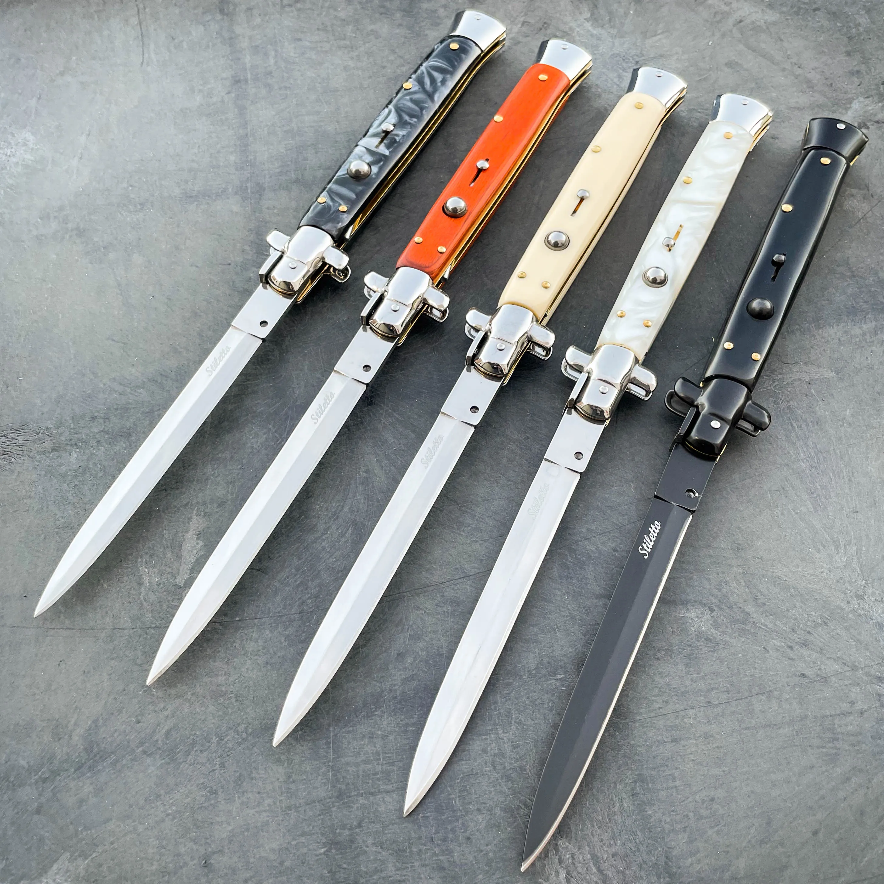 13" Big Boy Auto Italian Stiletto (MASSIVE KNIFE)