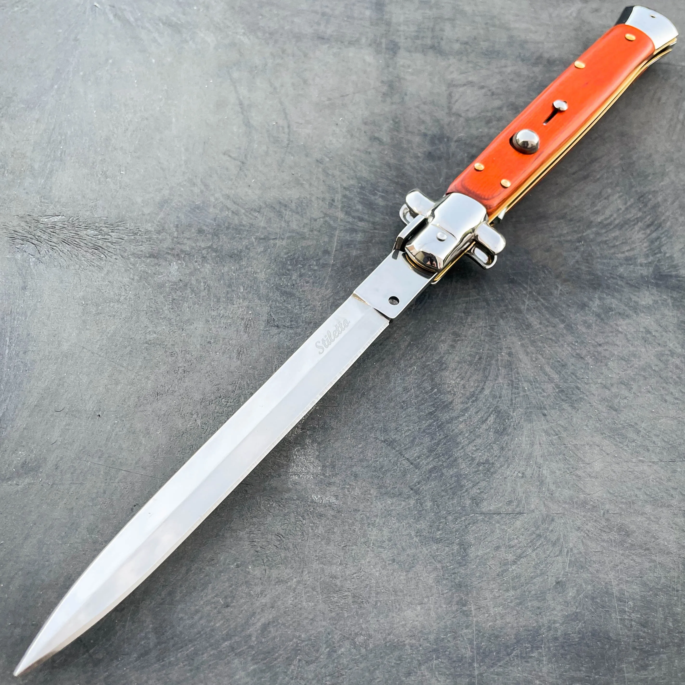 13" Big Boy Auto Italian Stiletto (MASSIVE KNIFE)