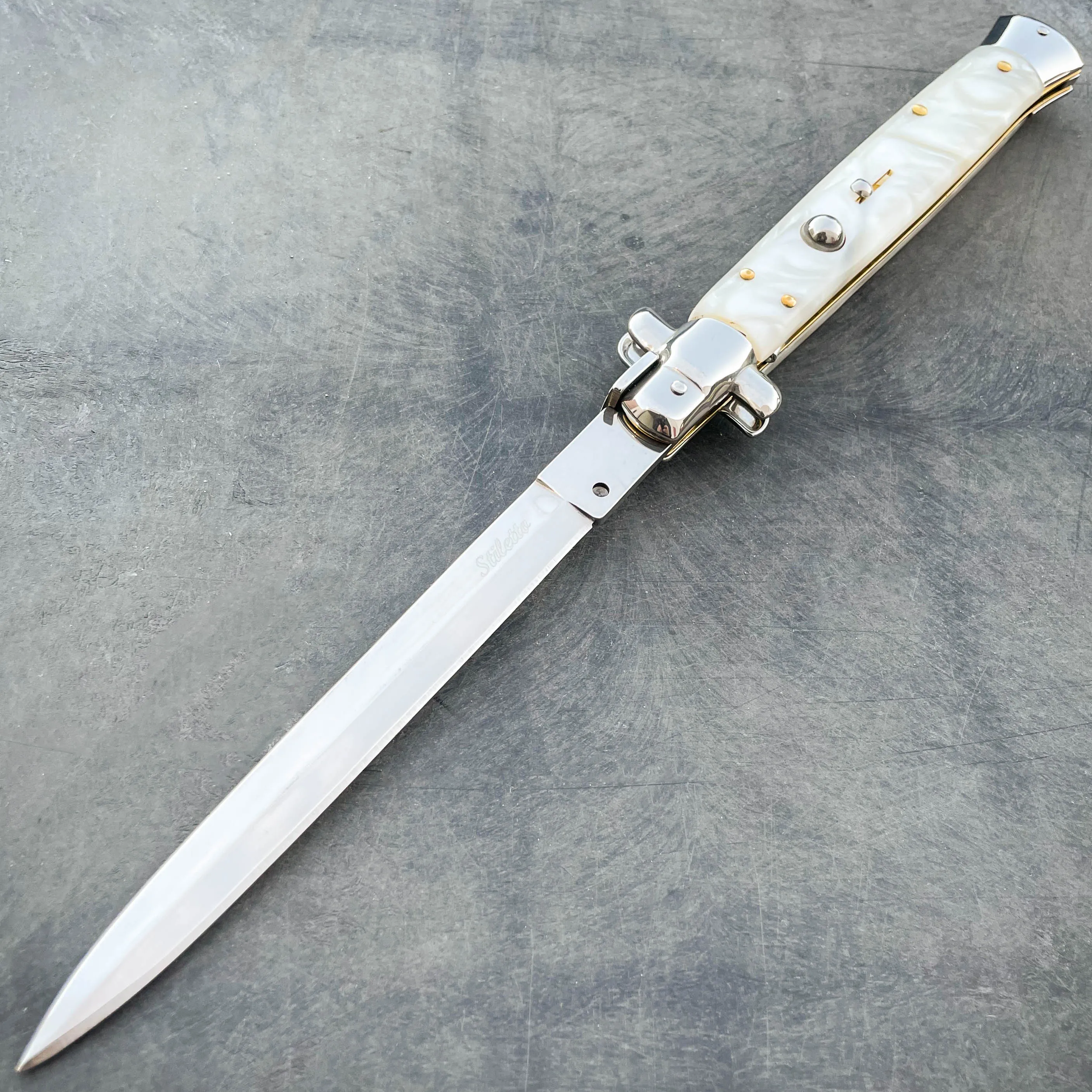 13" Big Boy Auto Italian Stiletto (MASSIVE KNIFE)