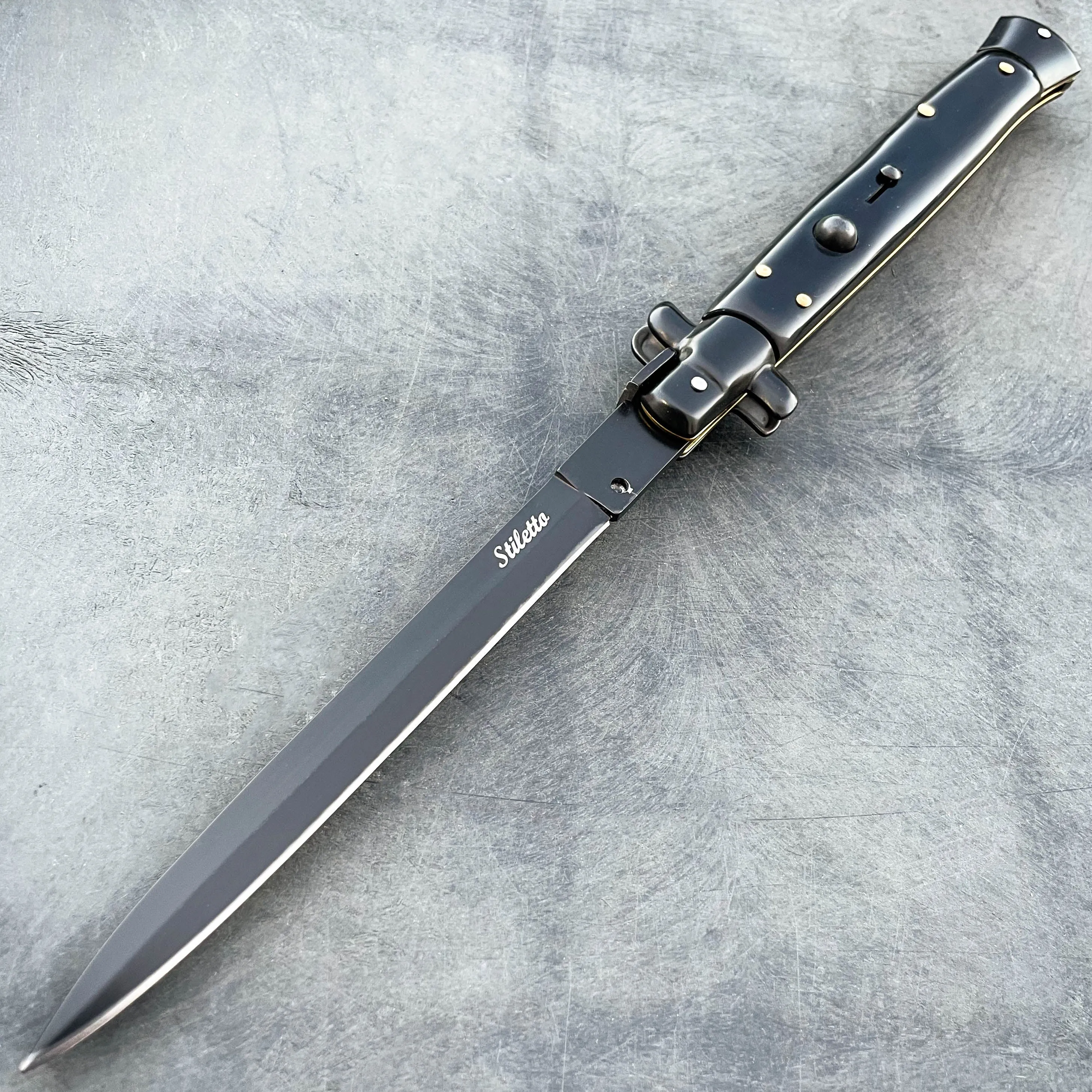 13" Big Boy Auto Italian Stiletto (MASSIVE KNIFE)