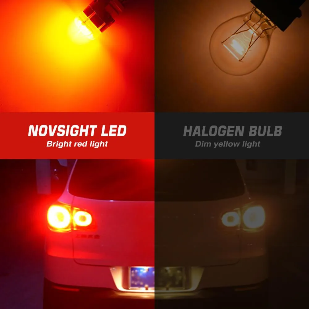 3157 3156 4157 3057  Brake Light Bulb Back Up Reverse Lights LED Bulbs - Red/Yellow/White