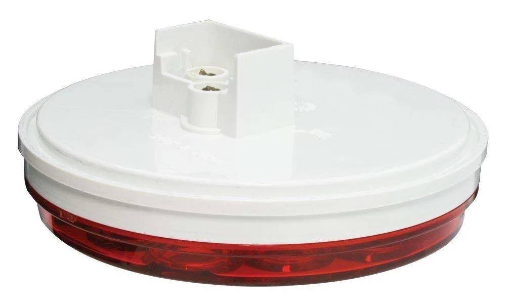 4" Round Stop Turn Tail 10 LED Sealed Back Up Light White | HDV4003W