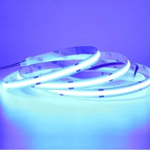 5 Meter 24V LED COB Strip Blue IP20 (Power Supply Not Included)