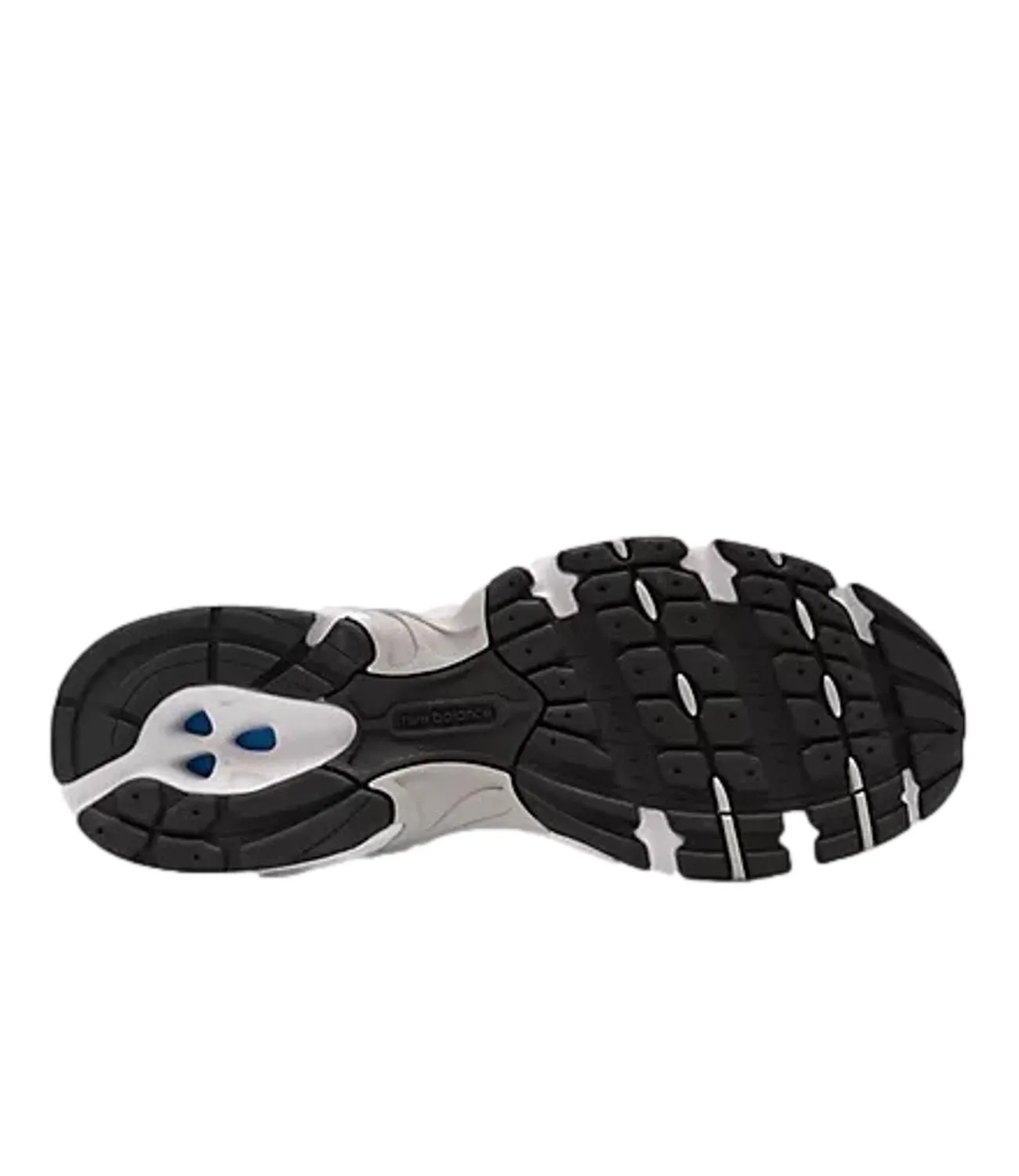 530 Sneakers bianca e grigia argento