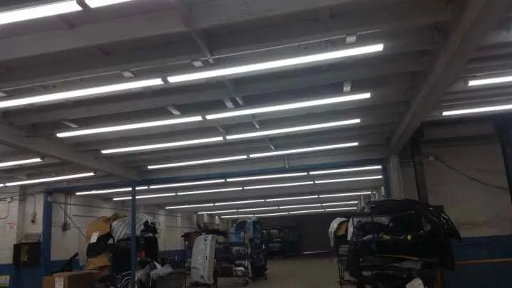 (6-PACK) 8ft Shop Light 11,880lm 65/75/90w Adjustable 3500/4000/5000K Adjustable 0-10v Dimmable 120-277vAC