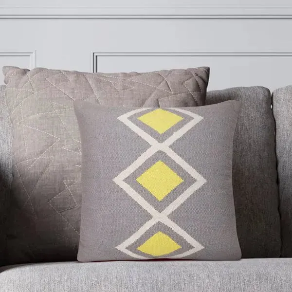 Apollo 07897GRY Grey Pillow
