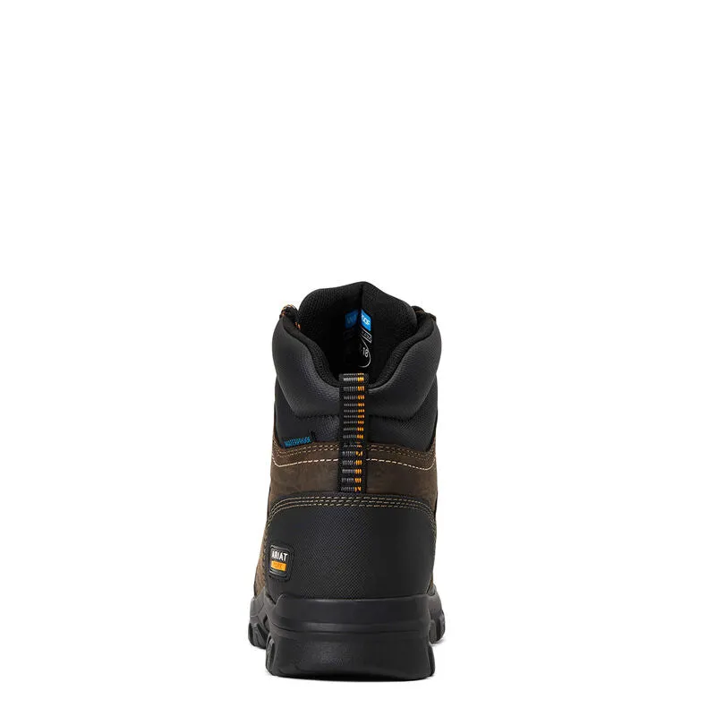 ARIAT WOMEN'S Style No. 10040405 Treadfast 6" Waterproof Steel Toe Work Boot