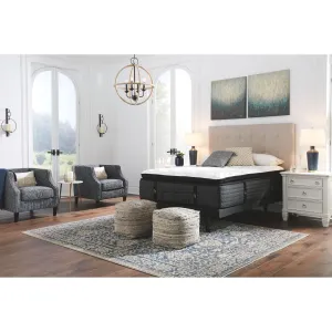Ashley Sleep Loft and Madison Ultra Pillow Top Innerspring 17.5 inch Mattress In A Box