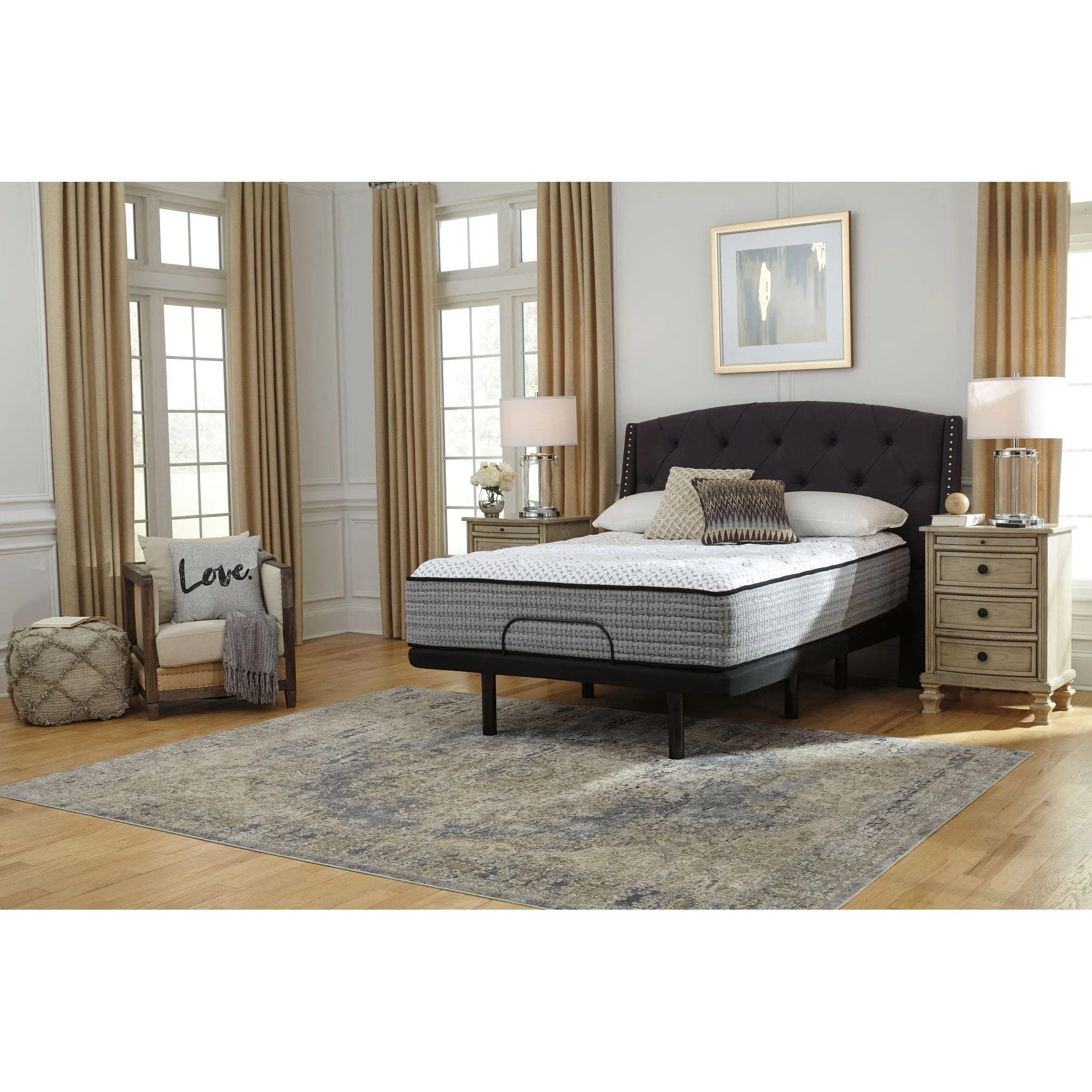 Ashley Sleep Santa Fe Innerspring 15 inch Mattress In A Box
