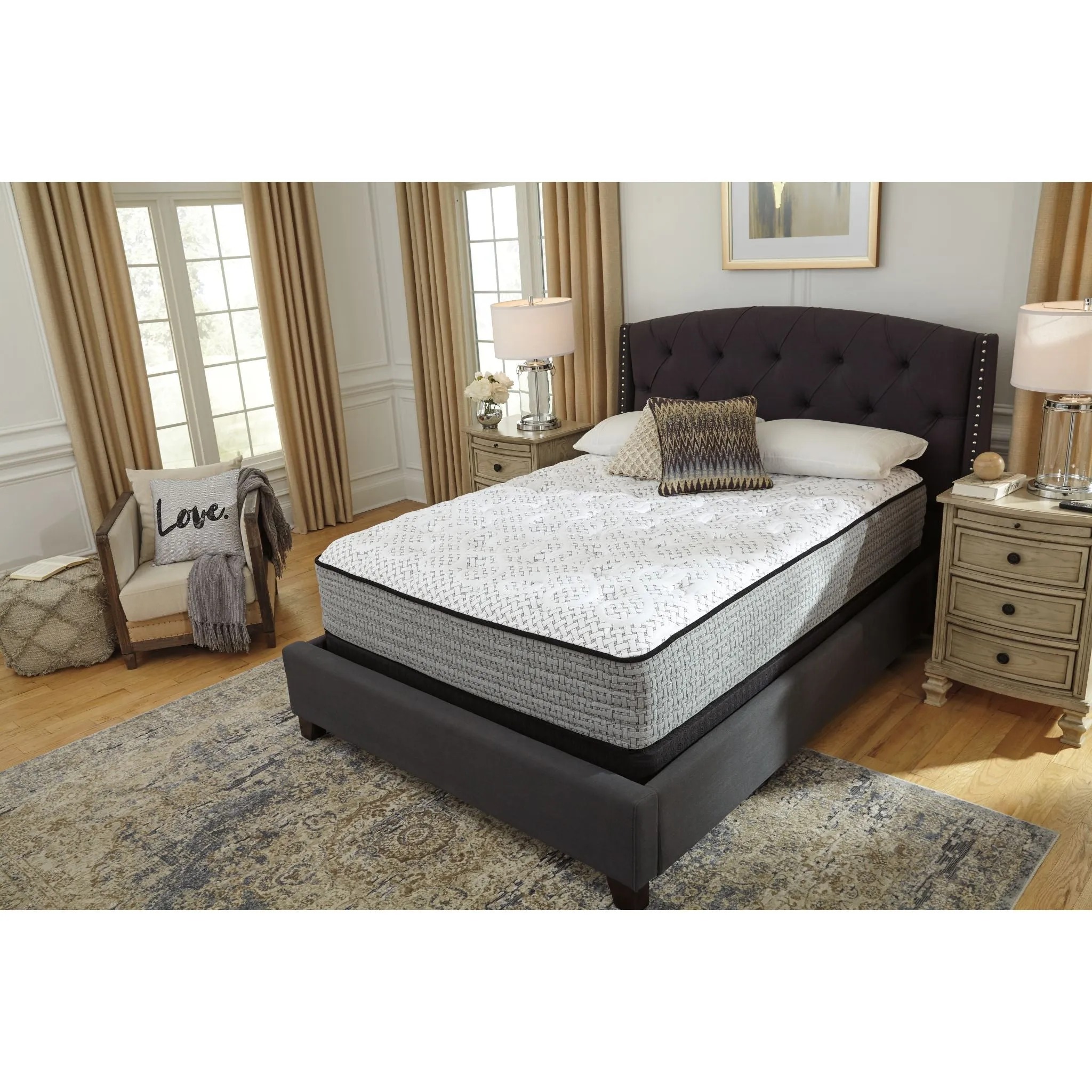 Ashley Sleep Santa Fe Innerspring 15 inch Mattress In A Box