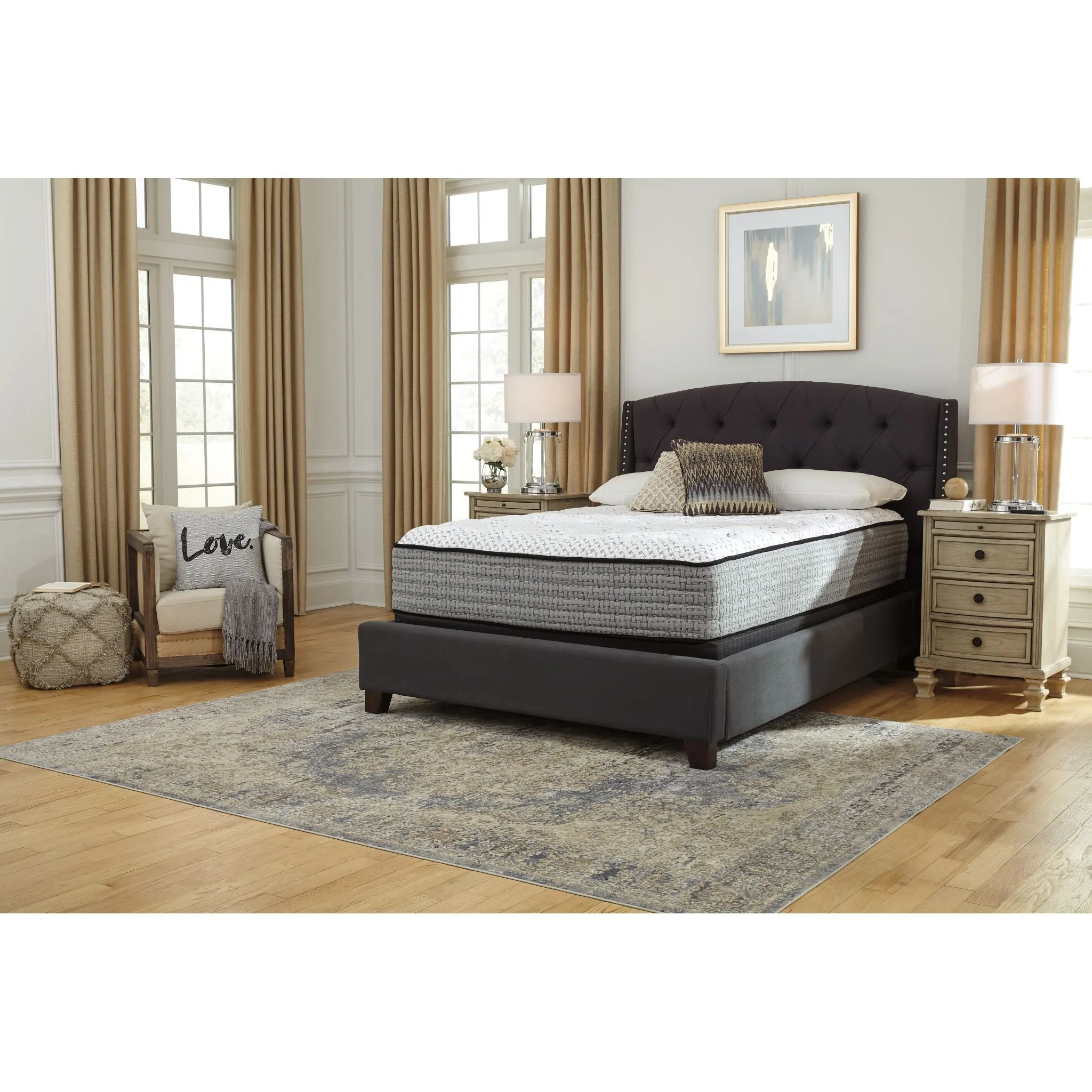 Ashley Sleep Santa Fe Innerspring 15 inch Mattress In A Box