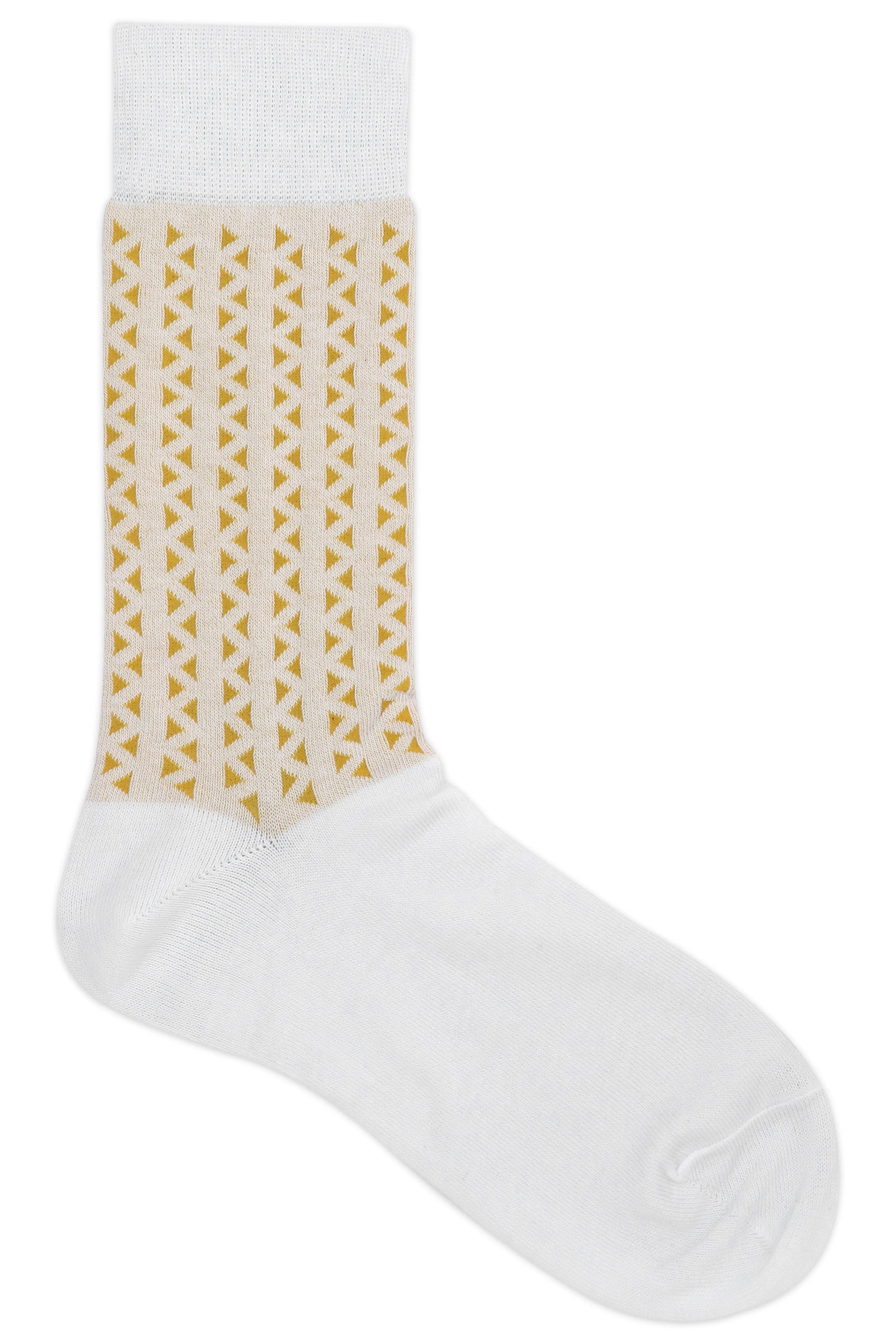 Balenzia Men's Cotton Crew/Calf length socks-(Pack of 6 Pairs/1U) (Black,White,Navy,L.Grey,D.Grey,Beige)