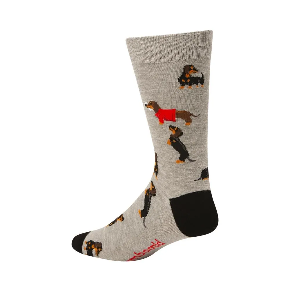 Bamboozld Weiner Grey Socks