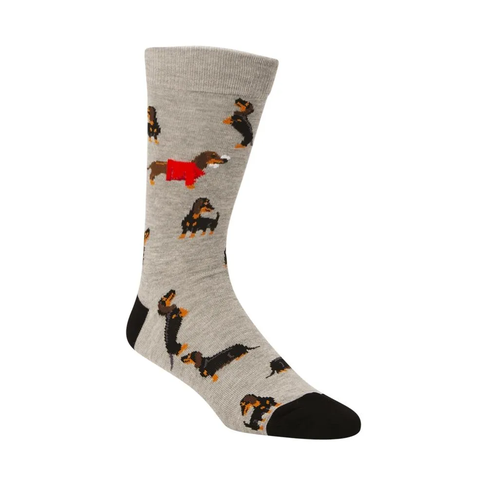 Bamboozld Weiner Grey Socks