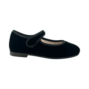 Beberlis Black Velvet Mary Jane