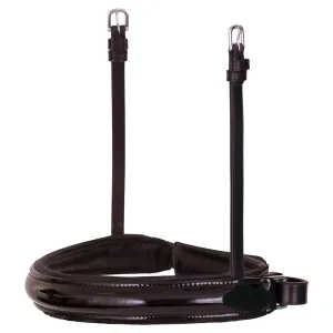 BR Noseband, Wide, Crank, Round, Patent *no flash strap*