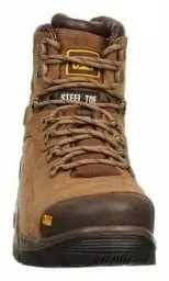 Caterpillar Men's Steel Toe High Waterproof Diagnostic Work Boots ,  beige