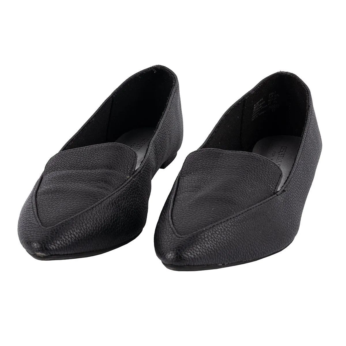 Christian Siriano Georgie Loafers Leather Black Colour For Women