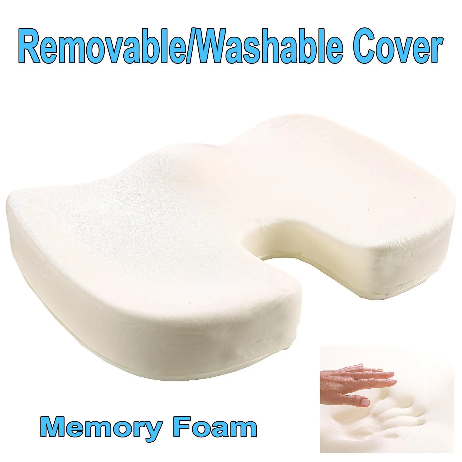 Clearance - Coccyx Seat Cushion Pad Support Pillow Sciatica and Pain Relief