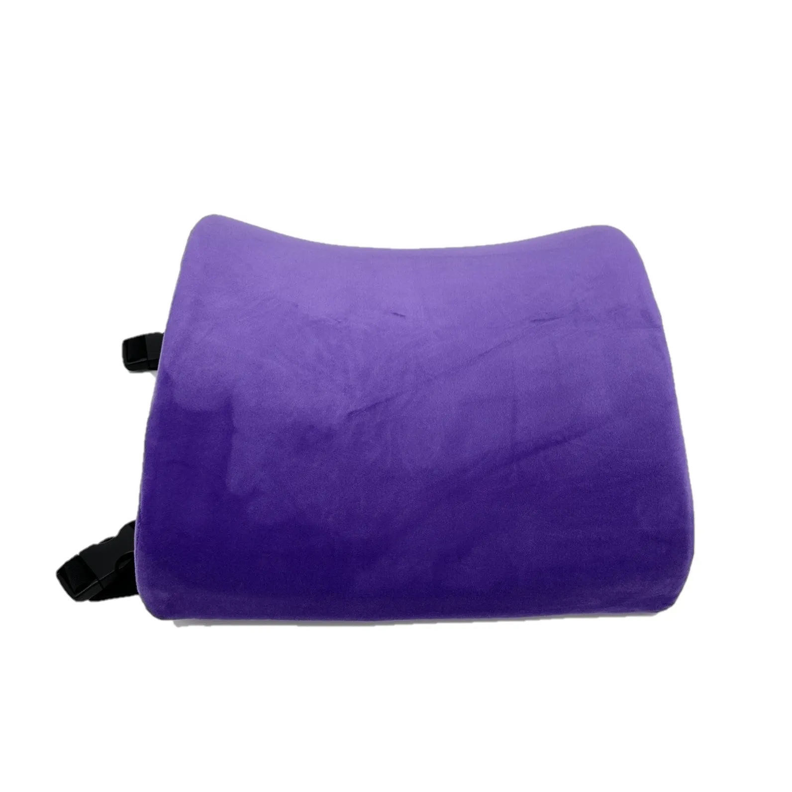 Cushion - Lumbar Back Cushion with Upgraded Velvet Cover and 2 Adjustable Straps
