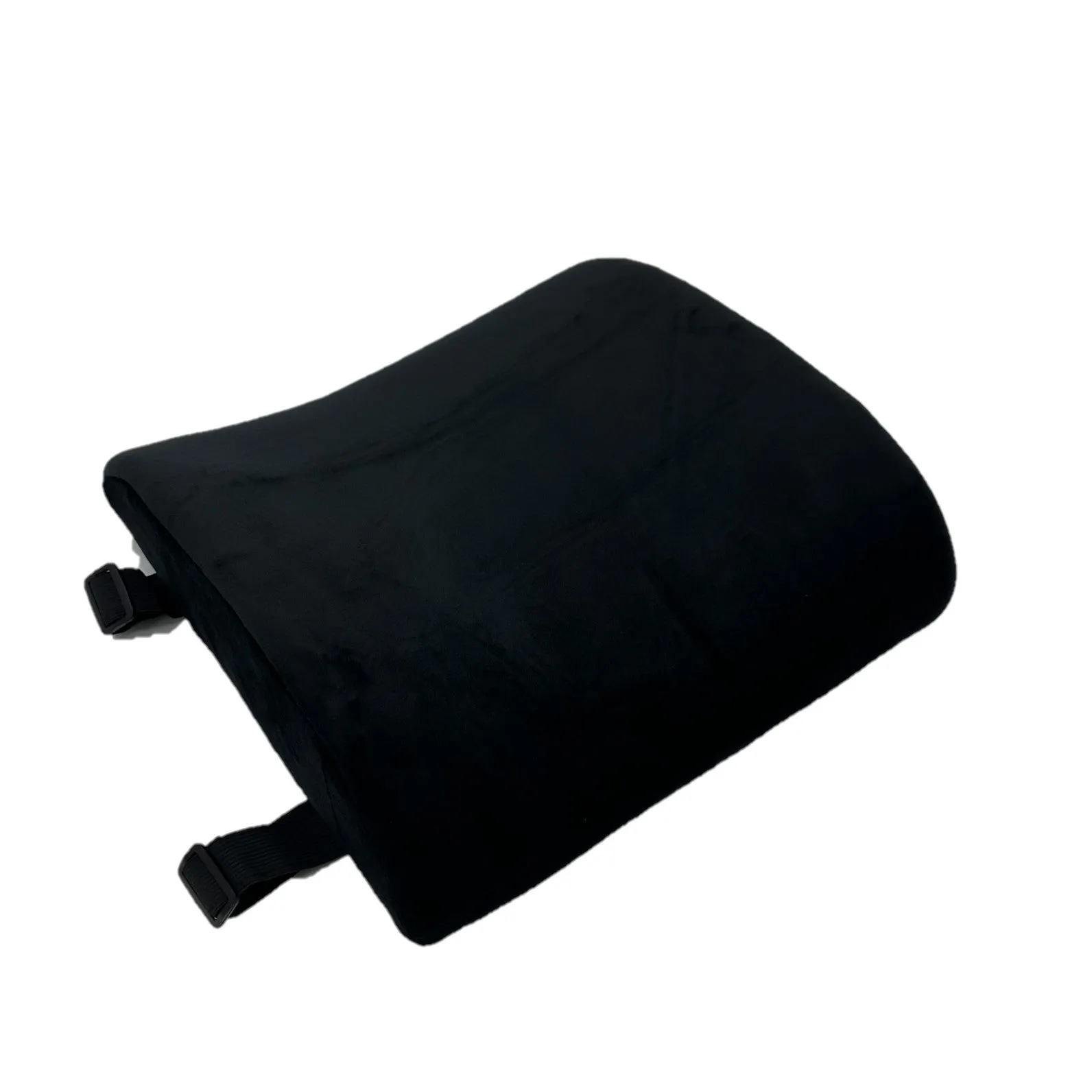 Cushion - Lumbar Back Cushion with Upgraded Velvet Cover and 2 Adjustable Straps