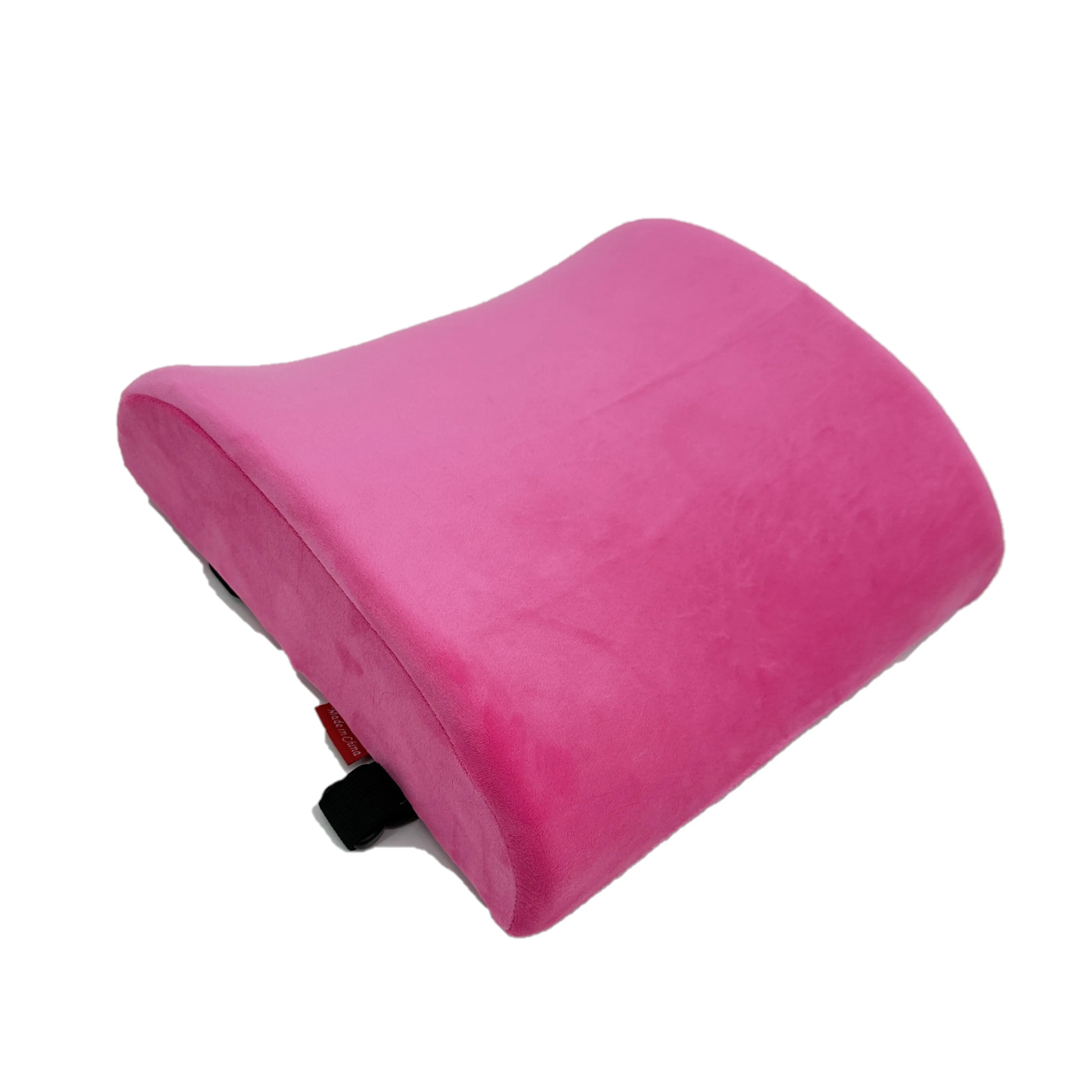 Cushion - Lumbar Back Cushion with Upgraded Velvet Cover and 2 Adjustable Straps