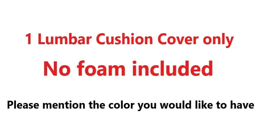 Cushion - Premium High Resilience Memory Foam Lumbar Support Back Cushion