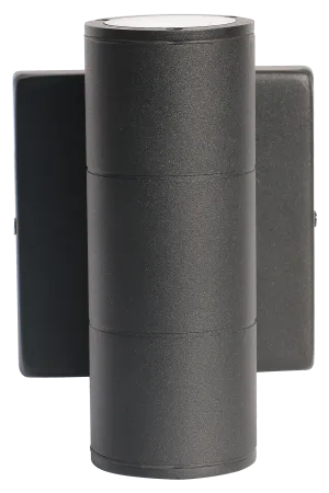Cylinder Wall Sconce Westport 3IN Switchable 10W 80CRI 30/40/50K 120-277V Photocell Black