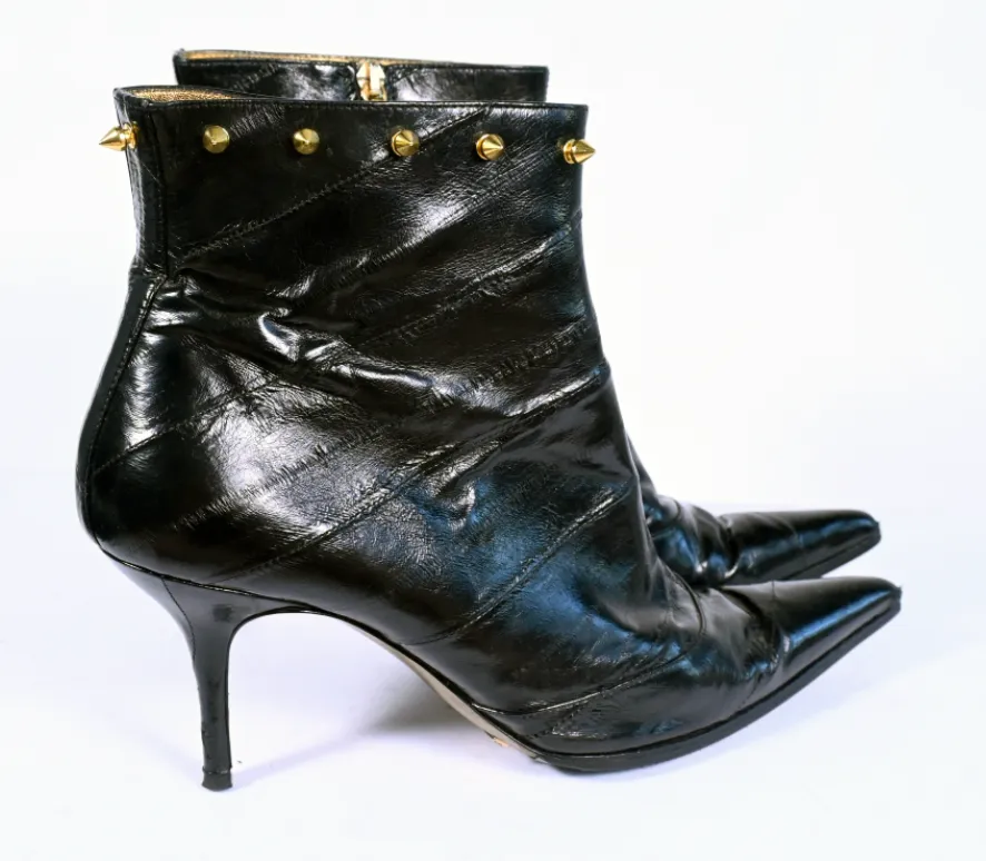Dolce & Gabbana Eel Skin Boots