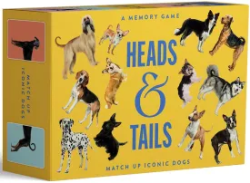 Heads & Tails: A Dog Memory Game: Match Up Iconic Dogs Novelty Book  February 6, 2024