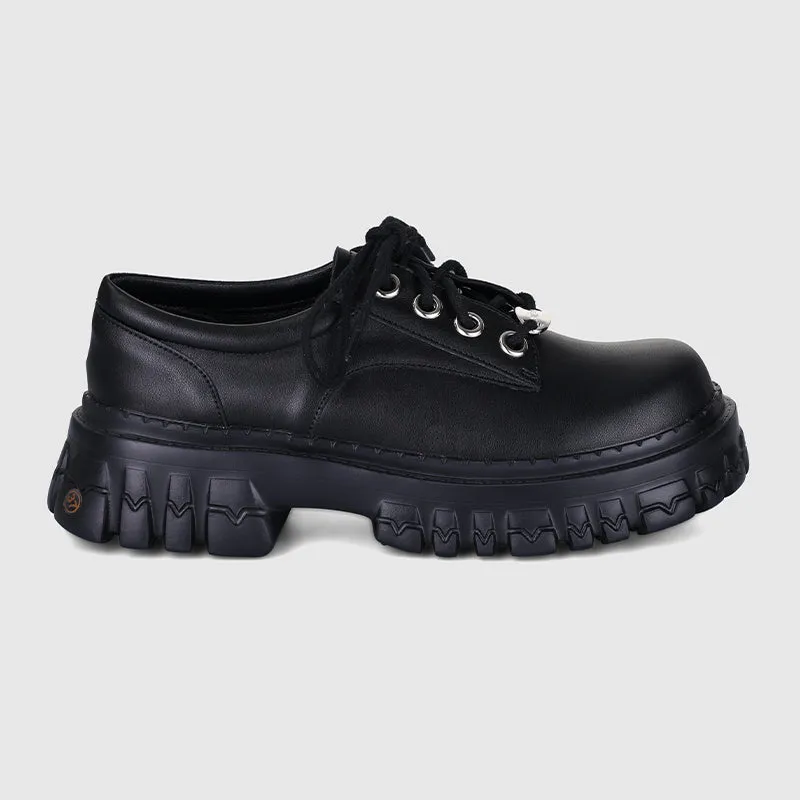 Heighten Platform flats Black
