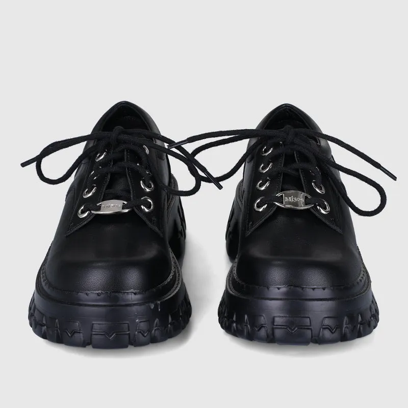 Heighten Platform flats Black