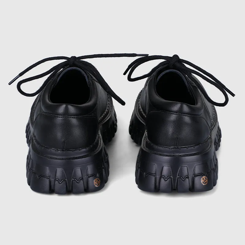 Heighten Platform flats Black
