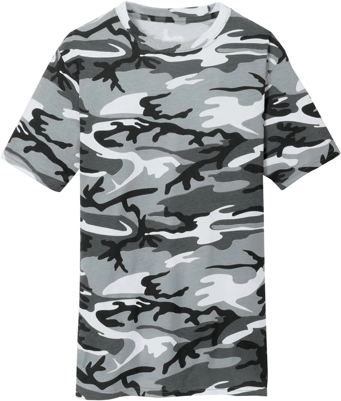 JustBlanks Men's Camouflage Tee Shirts - 100% Cotton Short-Sleeve T- Shirt - Military Camo Crewneck Shirt for Men