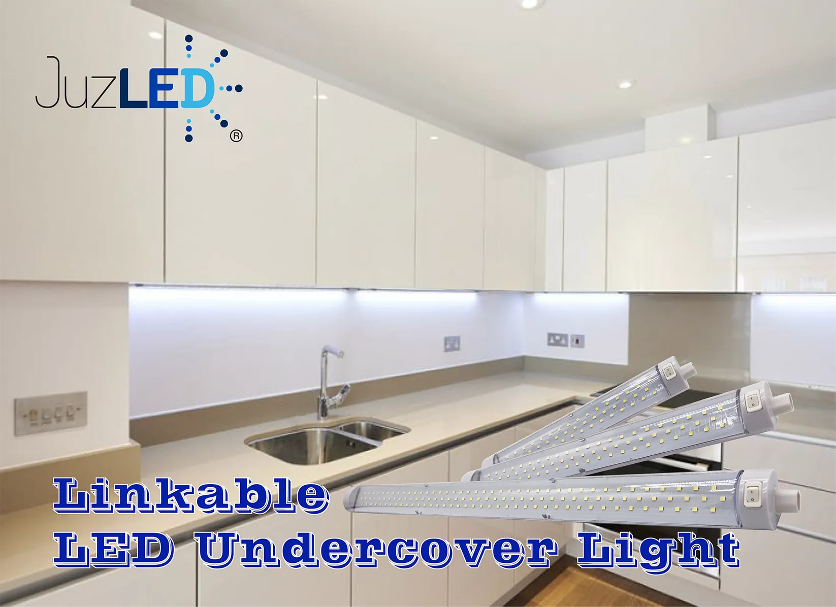 JuzLED - Main Operated Linkable LED Undercover Light Series