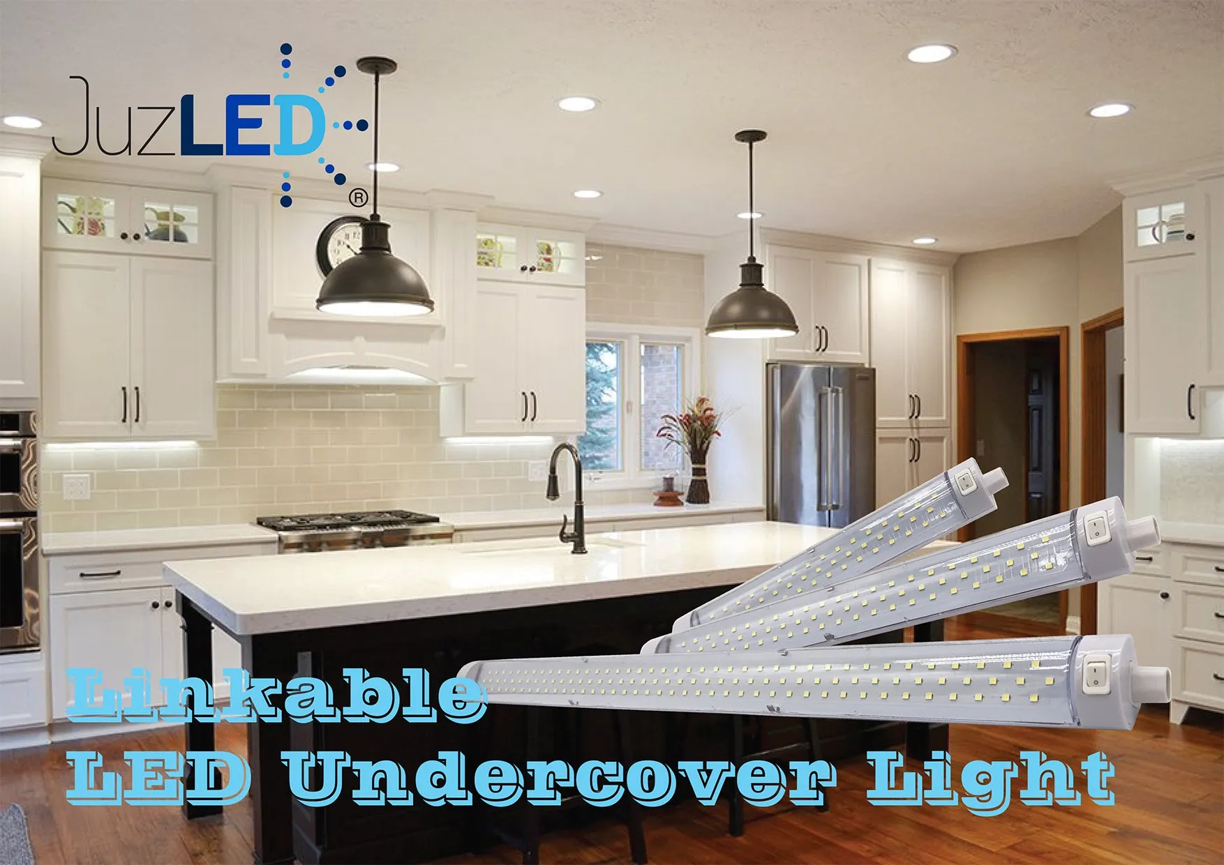 JuzLED - Main Operated Linkable LED Undercover Light Series