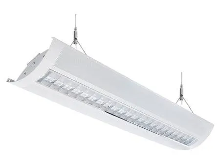 LED Architectural Parabolic 4' Suspended Direct/Indirect Light 3500K