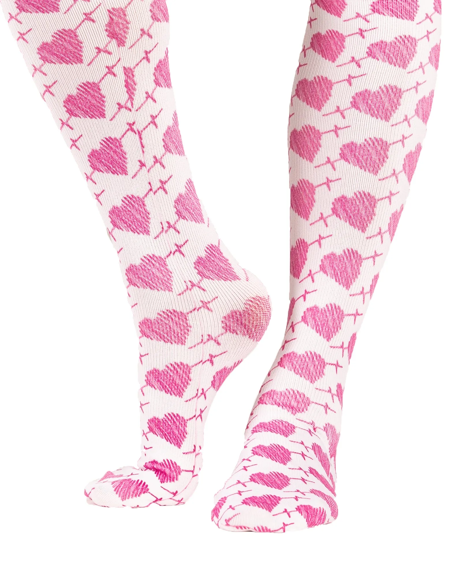 Lovebird Compression Scrubs Socks