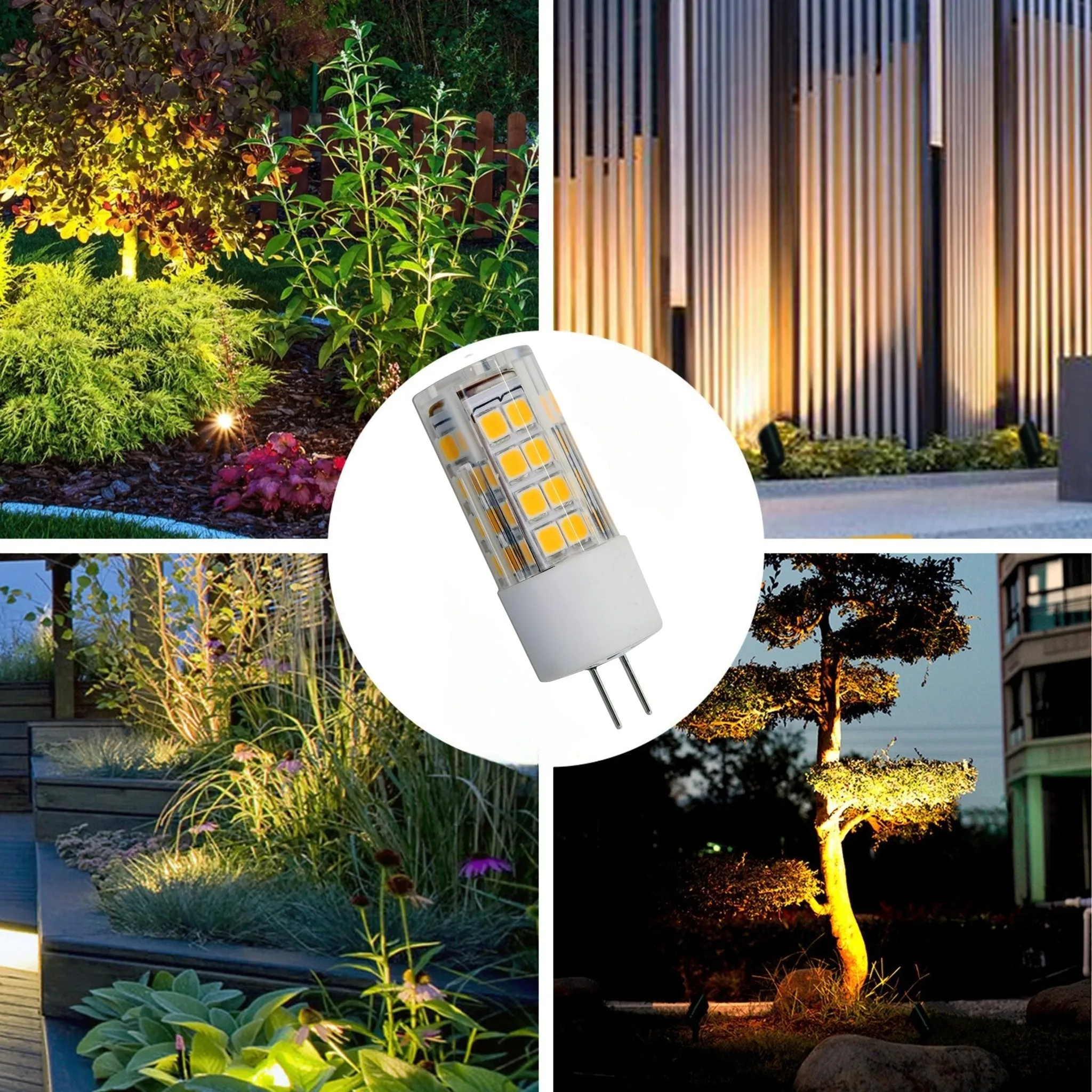 Lumina Lighting® 4W G4 LED Bulb | AC/DC 12V 3000K Warm White, 380 Lumens (6-Pack)