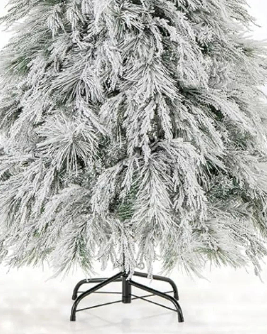 Luxury Christmas Tree - Prelit Frosted Norfolk Pine