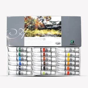 Marie's Acrylic Paint Colours Set 18 Pieces