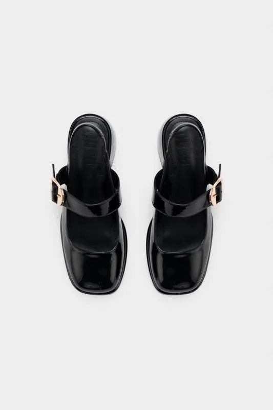 MARY JANE SLINGBACK CHUNKY HEEL