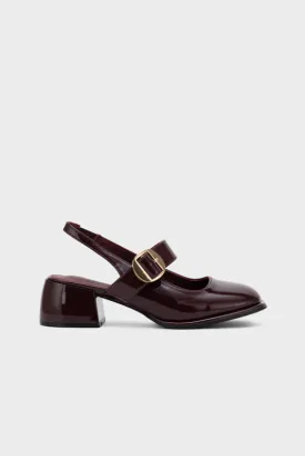 MARY JANE SLINGBACK CHUNKY HEEL