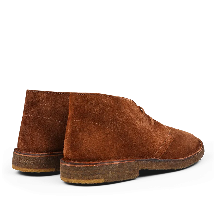 Mattone Brown Suede Leather Montflex Boots