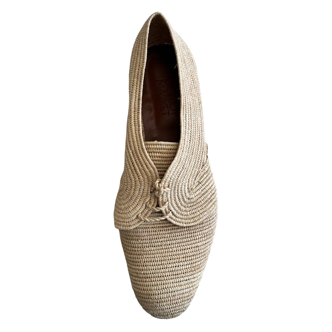 Men's Raffia Oxford (Natural)