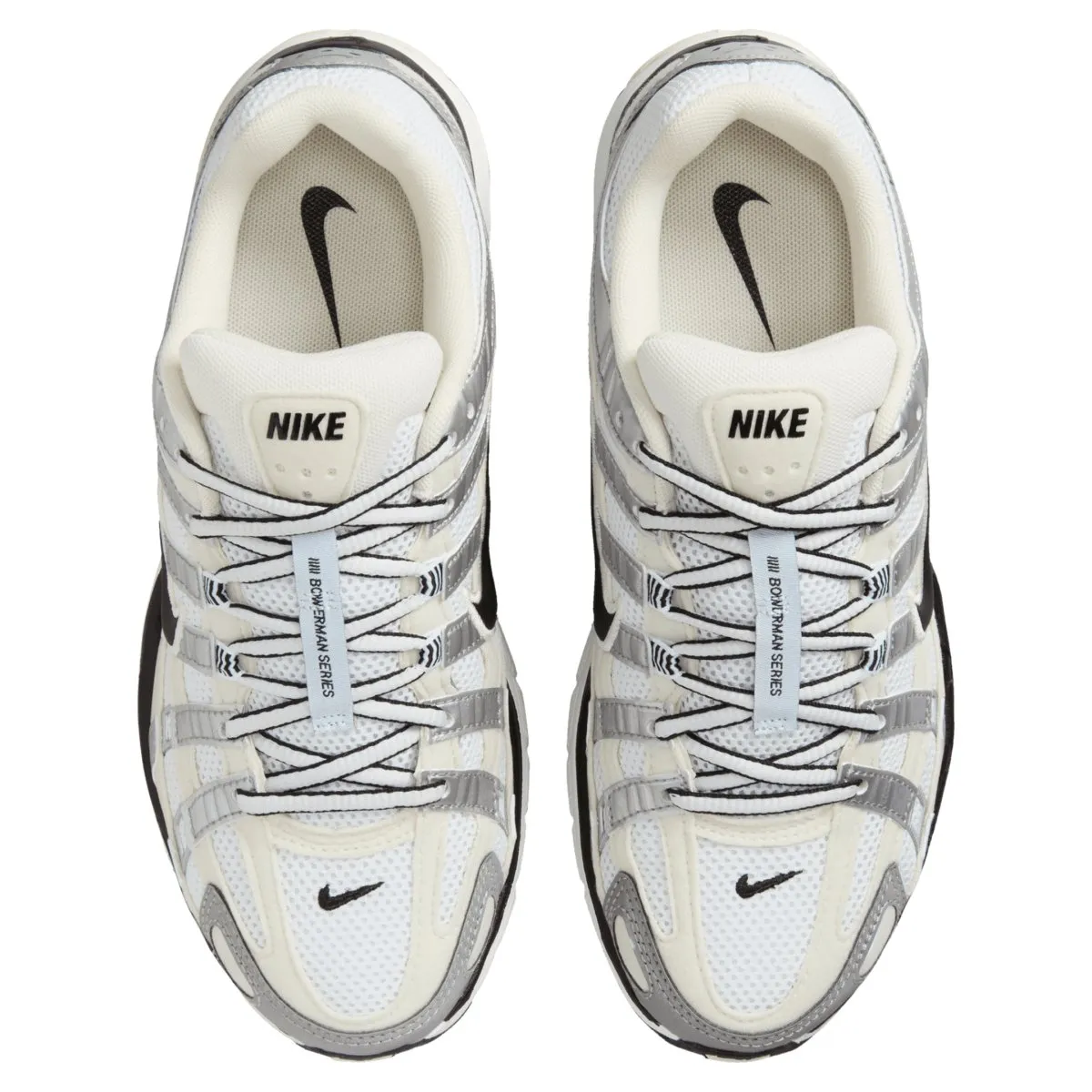 Nike Women's P-6000 Coconut Milk/Summit White/Metallic Silver/Black