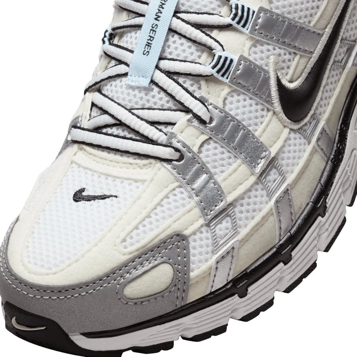 Nike Women's P-6000 Coconut Milk/Summit White/Metallic Silver/Black