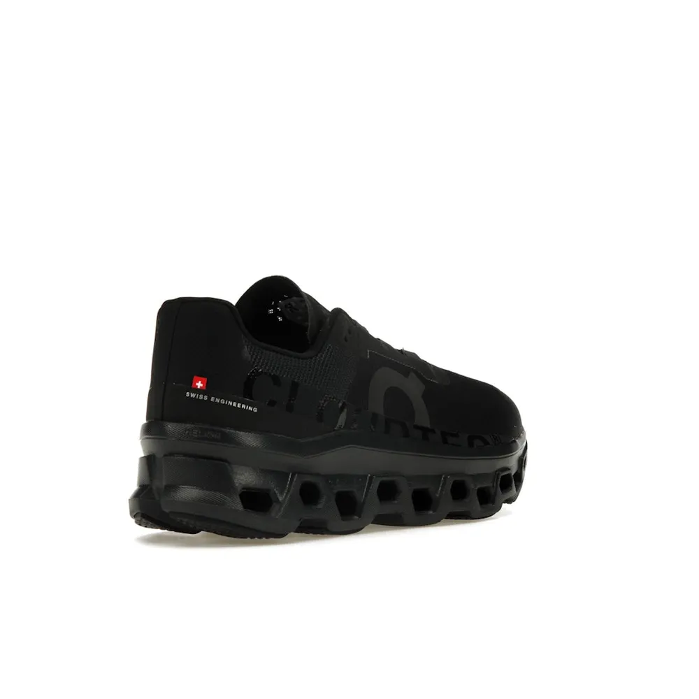 On Running Cloudmonster All Black