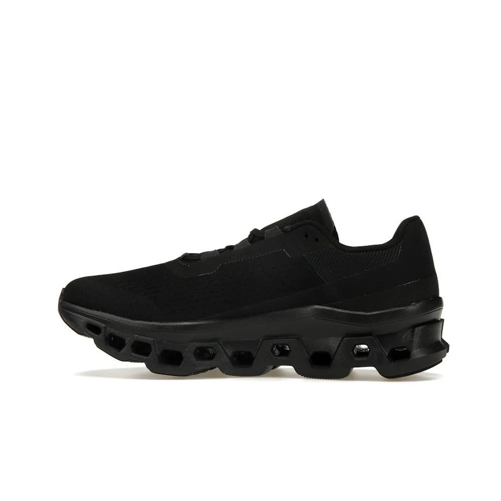 On Running Cloudmonster All Black
